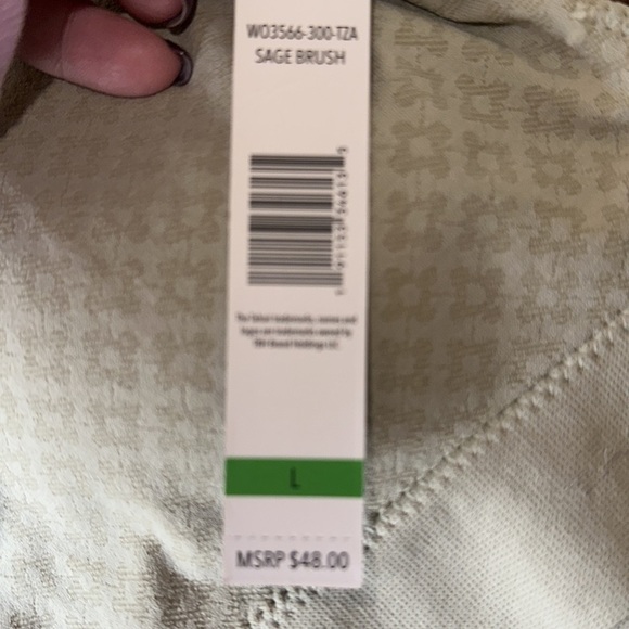 Tahari bra set large sage brush‎ green Large racerback bra NWT - Picture 4 of 6